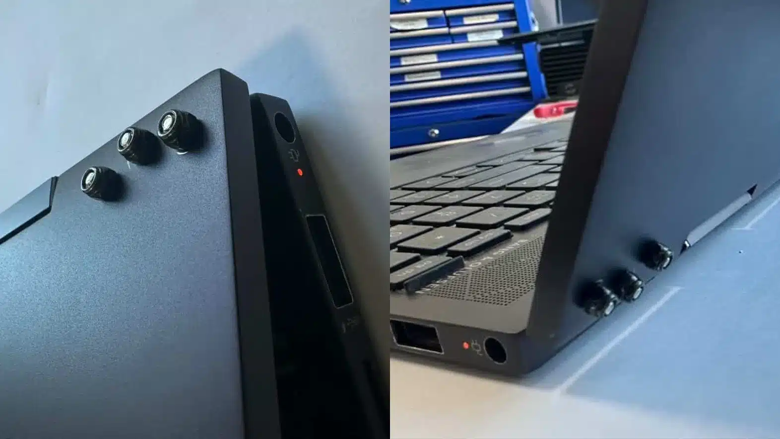 Laptop Hinge Structural Repair Reinforcement